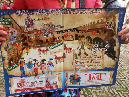 MAPPA DEL CASTELLO DI BABBO NATALE